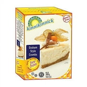 Kinnikinnick Foods Graham Style Crumbs Gluten Free 10.5 oz Pack of 4