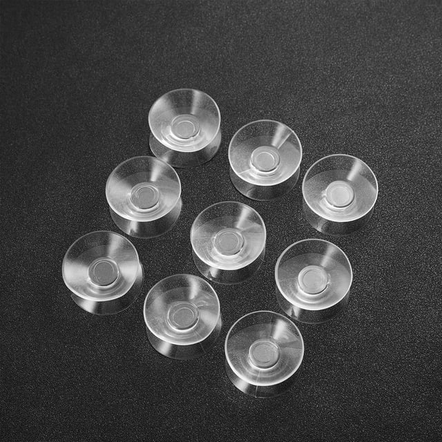 OFFIGAM 10Ud Doble Cara Succión Pads 30Mm Para Uso En Superficies Lisas De Vidrio Y Plástico