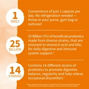 Garden of Life Dr. Formulated Men's and Women's Daily Care Probiotics for Digestive Gut Health and Immune Support, 25 Billion CFU, 30 Count