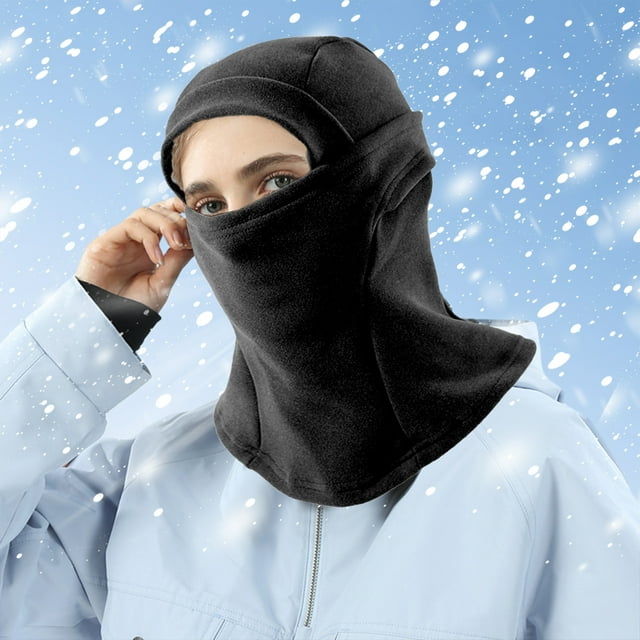 TopLLC Ski Mask Windproof Warmer Cotton Adjustable Winter Mask For Men Women