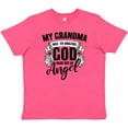thumbnail image 3 of Inktastic My Grandma was So Amazing God Made her an Angel Youth T-Shirt, 3 of 5