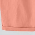 thumbnail image 6 of biudgviw Bermuda Shorts for Women High Waisted Summer Shorts Cuffed Hem Plus Size Lounge Knee Length Shorts with Pockets, 6 of 6