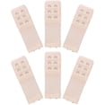 thumbnail image 1 of 6 Pcs Rallonges de Soutien-Gorge Élastiques Douces et Confortables pour Femmes Bretelle d'Extension de Soutien-Gorge 2 Crochets 3 Rangées Rallonge de Soutien-Gorge pour Femme Bande de Soutien-Gorge, 1 of 7