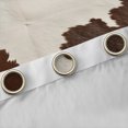 thumbnail image 4 of Homewish Rsutic Cow Hide Black Out Curtains,Country Farmhouse Lodge Curtains Pack of 2 (42x63 Each),Brown Beige Bedroom Curtains For Girls,Breathable Home Decor, 4 of 6