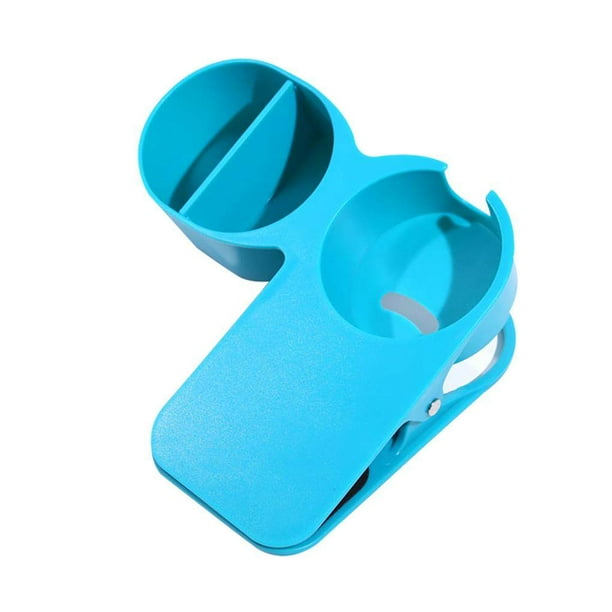 Bewildely Clip para portavasos para bebidas, soporte para vasos con clip para de oficina, clip lateral para escritorio, soporte para taza de Almacenamiento y organización del hogar No.2