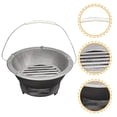 thumbnail image 1 of OULII Poêle à Charbon en Fonte pour Extérieur Poêle à Barbecue Fer Multi 1 Pcs, 1 of 8