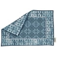 thumbnail image 5 of Vargottam Placemats- Placemat For Dining Table, Set Of 4- Printed & Reversible CottonNapkin-IndoorPlacematsFor Home & Kitchen Dining Table- Asian Batik Block (Teal Blue), 5 of 5