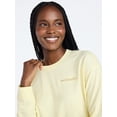 thumbnail image 4 of Joyspun Women's French Terry Long Sleeve Sleep Top and Joggers Lounge Set, 2-Piece, Sizes XS-3X, 4 of 5