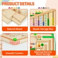thumbnail image 5 of Magnetic Color and Number Maze, Wooden Toddler Puzzle Board Montessori Toys, Kids Sensory Stem Learning Toys for 2 3 4 5 Year Old, 5 of 7