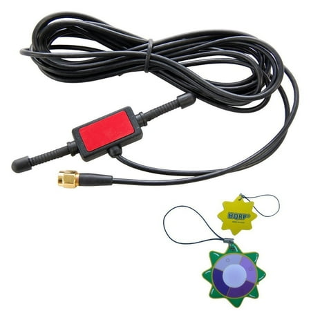 - HQRP Antenna 433MHz 2dbi GSM SMA male plug tentacle 3M RG174 cable w/ Universal CMMB Patch for Digital Cellular Alarm Communicator / Mobile Phone / Car GSM Phone + HQRP UV Meter