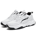 thumbnail image 3 of [Thick Athletic Shoes] | Lace-Up Thick Athletic Footwear Men's Shock-Absorbing Breathable Sports Shoes, 3 of 9