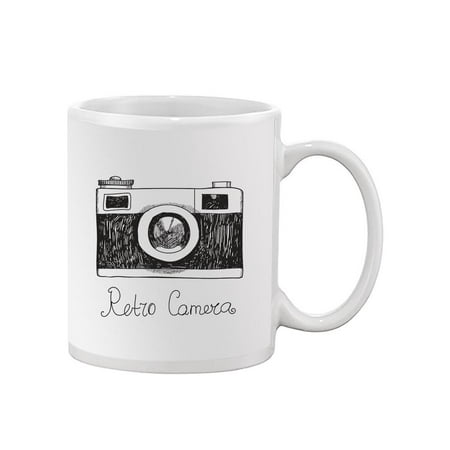 

Retro Camera Drawing. Mug -Image by Shutterstock