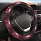 thumbnail image 5 of Fotbe Surreal Pink Headphones Funda para Volante Universal de 15 pulgadas, Accesorios para Auto para Hombre y Mujer, Protector de Volante Cómodo para SUV y Sedán, 5 of 6