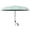 Green, variant on Gallickan Clip On Folding Sun Umbrella for Camping Chair, UPF50+ Black Coating, Portable Beach Fishing Parasol with Clamp, Alloy, Gray