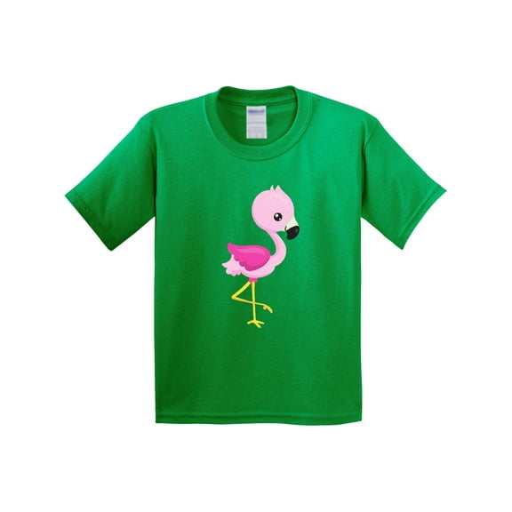 Inktastic Cute Pink Baby Flamingo Youth T-Shirt