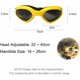 thumbnail image 2 of pieza de gafas para perros, gafas de sol para mascotas, gafas plegables para perros, gafas de sol con protección UV, 2 of 5