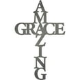 thumbnail image 3 of Amazing Grace Cross - Metal Wall Art, 3 of 6