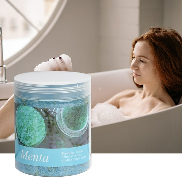 Esencia Purificación Plus Fusión de Extractos Vegetales Proceso Único Para Crear un Exfoliante Limpiador Spa Masaje Aromático Baño de Pies Sales de Baño de Plástico