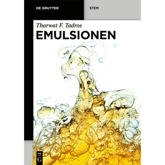 de Gruyter Stem Emulsionen, (Paperback)