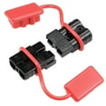 thumbnail image 1 of Kit de Conexión y Desconexión Rápida de Batería de 6 Gauge, Conector de Cable de 50A para Winch, Auto, Remolque, Conductor Negro, 2 piezas, 1 of 3