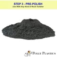 thumbnail image 3 of Polly Plastics Media Grit Refill Pre-Polish 500 Silicon Carbide Grit Stage 3 Tumbling (2x0.5lb), 3 of 6