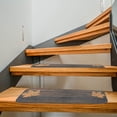 thumbnail image 4 of Shisuyan 5pcs Stairs Mats Maple Leaf Plank Pattern Anti-slip Stairs Protection Cover Rug, 4 of 9