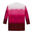 thumbnail image 5 of Women's Plus Size Cardigan Casual 3/4Sleeve Fashion Comfortable Pockets Printing Cardigan Top Blouse Beach Up to 65% off, 5 of 5