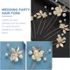 thumbnail image 2 of Houderco 6Ud Pasadores De De Dorados Con Floral Para Fiesta Y, 2 of 8