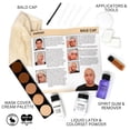 thumbnail image 2 of Kit de maquillaje Mehron Premium Character con gorra calva para Halloween, 2 of 6
