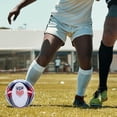 thumbnail image 5 of Icon Sports U.S. Soccer Official Licensed Soccer Ball - Patterned [White Red] Size 5, 5 of 5