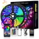 thumbnail image 1 of Juego de tiras de luces LED de 5V, 5050RGB, resistente al agua, colorida, USB, 24 teclas, música, Bluetooth, TV, luz de ambiente de fondo, 1 of 5