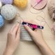thumbnail image 2 of Colorful Octopus/Knitted Balls Crochet Hook Durable Multi-Purpose Crochet Hook Practical Knitting Tool, 2 of 5