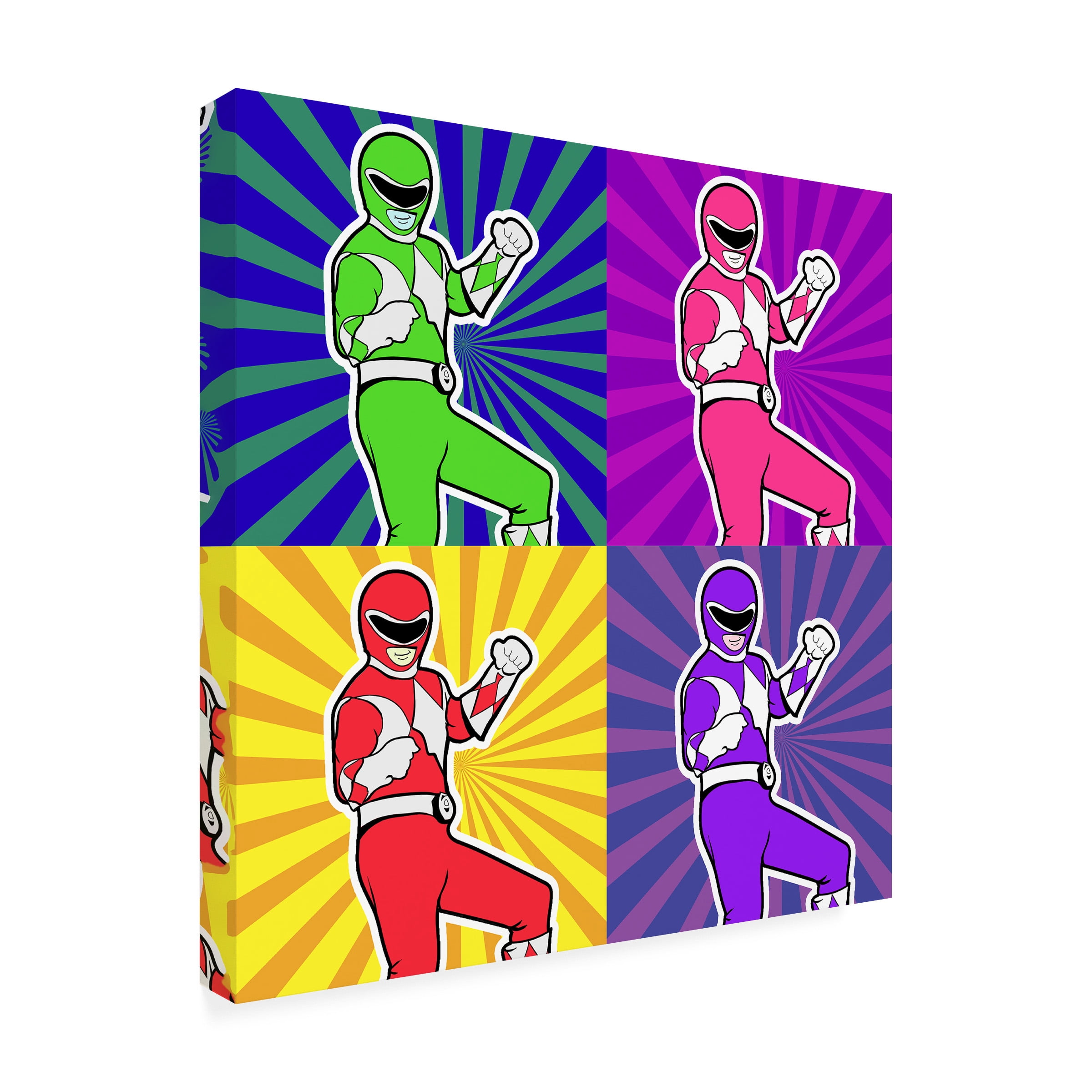 Trademark Fine Art 'Power Ranger' Canvas Art by ALI Chris