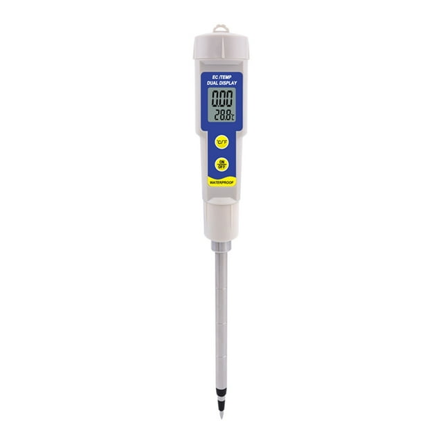 Multipurpose Soil Tester Temperature EC Meter Conductivity / With ATC Plant Monitor For Flower Planting Gardening Farmland ,Accurate