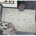 thumbnail image 6 of GLN Rugs Palmyra - Indoor, Machine Washable Area Rug 6'x9' Moroccon Gray Terra Home Carpet, 6 of 8
