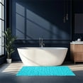 thumbnail image 3 of Darzheoy Bathtub Mat Non Slip, 39 x 16 Inches Pebble Shower Mat with Suction Cups and Drain Holes, Bath Mat for Shower, Bathroom Tub, 3 of 9