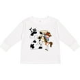 thumbnail image 3 of Inktastic I'm Two-cowboy Riding Horse Birthday Boys Long Sleeve Toddler T-Shirt, 3 of 5