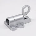 thumbnail image 2 of Yannee Automatic Spring Latch Solid Aluminum Door and Casement Latch Aluminum Alloy Gray 1 Pcs, 2 of 8