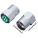 thumbnail image 2 of Tatuo 20 Piezas Tapas De Vástago De Válvula De Neumático De Latón Metálico Cubiertas De Válvulas A Prueba De Polvo Para Válvulas De Neumáticos De Automóviles Logotipo De Signo De Nitrógeno N2 En La Pa, 2 of 5