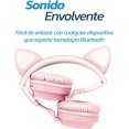 thumbnail image 3 of Audífonos Inalámbricos Hanylish Bluetooth 5.0 Plegables Rosa Claro, 3 of 5