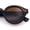 All Brown, variant on SA106 Round Thick Horn Rim Polarized Sunglasses Retro Hipster UV400 TAC Lens / All Brown