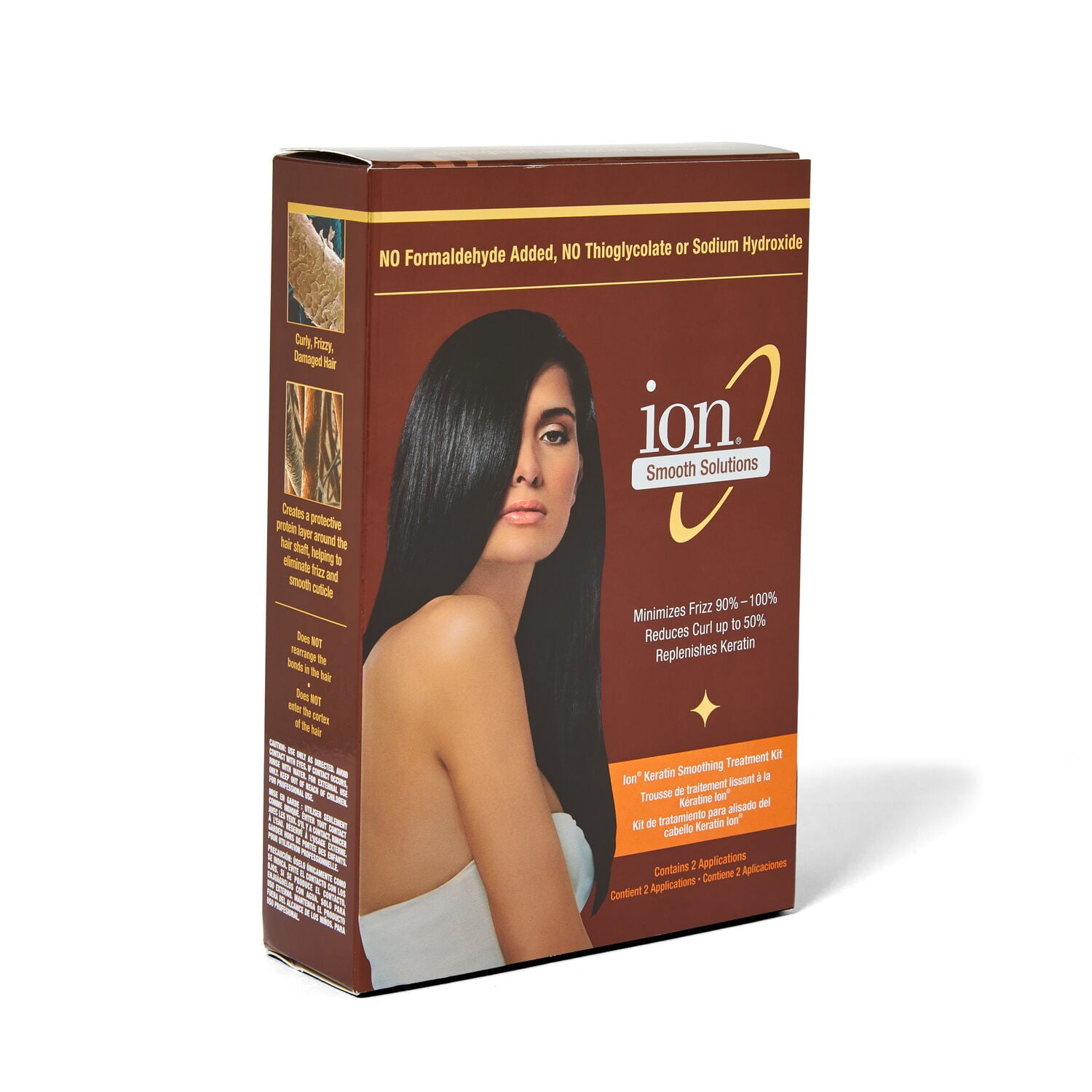 Ion keratin smoothing 2025 treatment for black hair