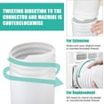 thumbnail image 3 of Flexible PVC Air Conditioning Exhaust Pipe 130mm x 1.5m, 3 of 5