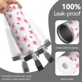 thumbnail image 2 of Floral 30oz Handheld Travel Tumbler with Handle – Double Wall Stainless Steel Insulated Cup, Flip Straw Lid, Leak-Proof & BPA-Free, Durable Hot & Cold Drink Mug,Thanksgiving, Xmas, Spring ,Flower, 2 of 6