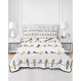 thumbnail image 3 of Full Size Down Alternative Comforter, Lightweight Comforter Quilt Bedding Set with Pillow Shams All Seasons Bed Comforter Duvet Insert 78"x90", 3 of 7