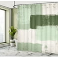 thumbnail image 4 of Ambesonne Abstract Shower Curtain, Grunge Design Art Abstract, 69"Wx70"L, Pale Green, 4 of 4