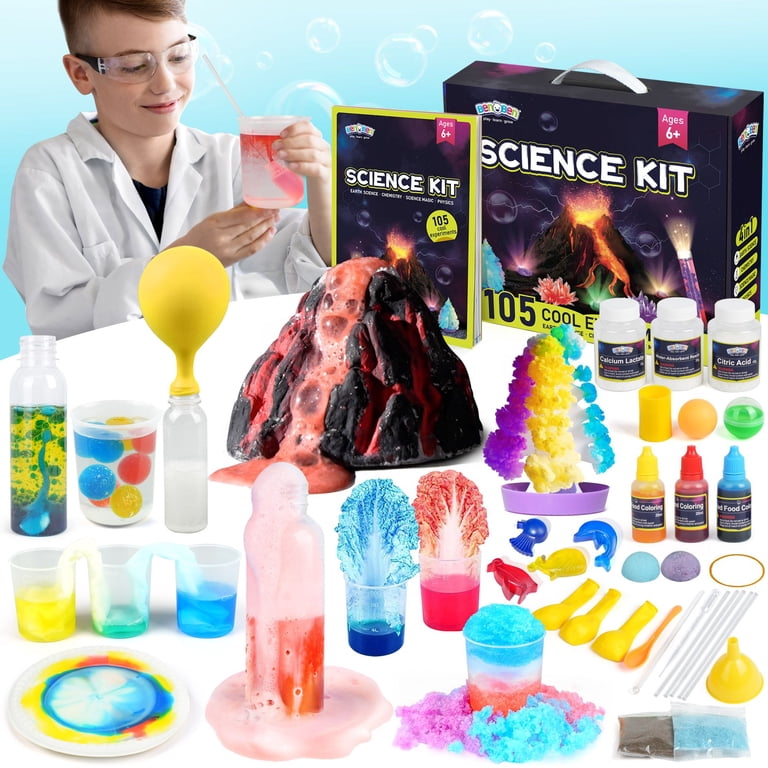 BenBen Science Kit for Kids Ages 8-12, 105 Lab Experiment, STEM