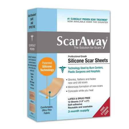 ScarAway 3 Month Supply Silicone Scar Sheet