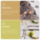 thumbnail image 3 of 20 Pcs Chalkboard Tags Store Sign Holder Sign Display Holder Plastic Label Stand Table Sign Holders, 3 of 3