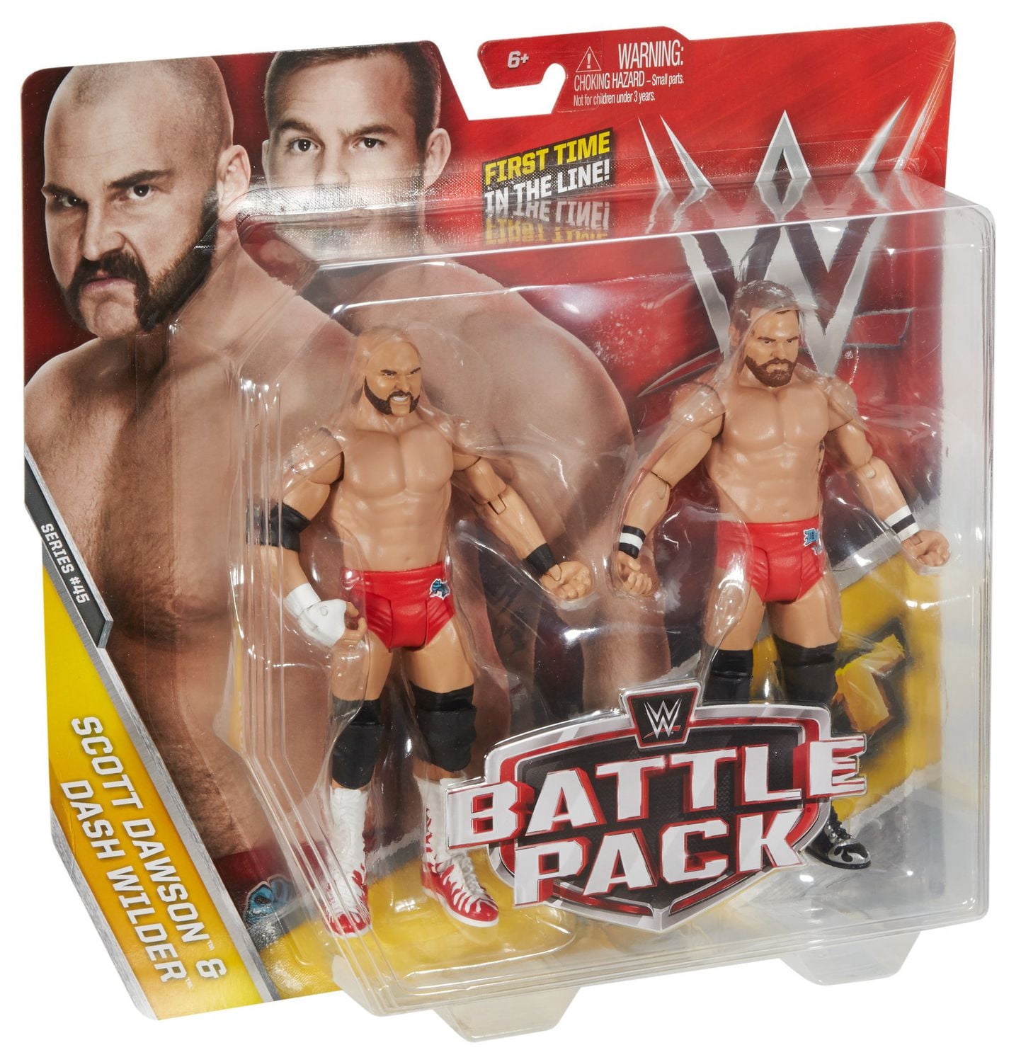 WWE – Figurine articulée – Coffret de 2 – Scott Dawson et Dash Wilder